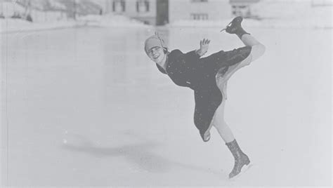 Norway’s Henie reigns supreme on the ice .